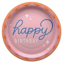 10-Count FEM BDAY 9RND PLATE
