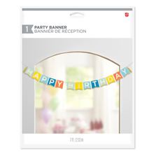 7' Birthday Party Banner Decoration, Happy Birthday