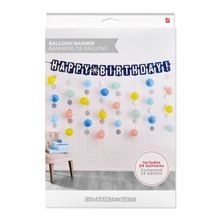 BALLOON BANNER CONFETTI