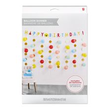 BALLOON BANNER SMILEY
