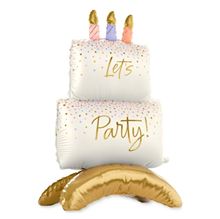 BALLOON MYLAR BDAY CENTERPIECE