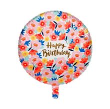 HBD FLORAL BALLOON