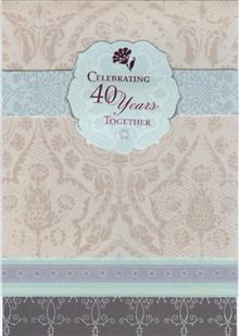 Anniversary Ruby 40th