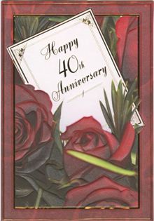 Anniversary Ruby 40th